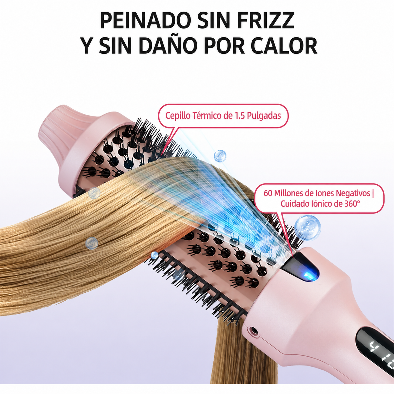 Cepillo térmico 4 en 1